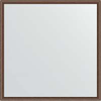 Зеркало Evoform Definite 68х68 BY 0654 в багетной раме - Орех 22, купить, цена, заказать, магазин, доставка, скидка, промокод, купить, цена, заказать, магазин, доставка, скидка, промокод