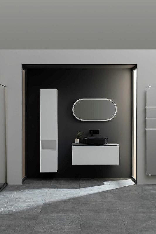 Шкаф пенал Allen Brau Infinity 35 L 1.21010.WM подвесной Белый матовый, купить, цена, заказать, магазин, доставка, скидка, промокод, купить, цена, заказать, магазин, доставка, скидка, промокод