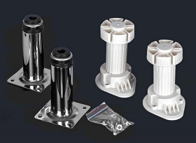 Шкаф пенал Style Line Атлантика Люкс Plus 35 ЛС-00000694 с бельевой корзиной Белый