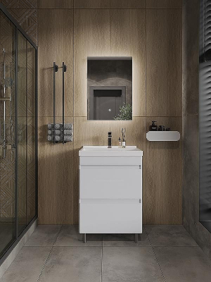 Зеркало Orange Quadrо 50 OQ-50ZE с подсветкой с сенсорным выключателем