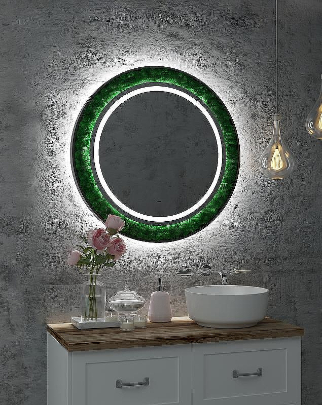 Зеркало Континент Forest 800 ЗЛП302 с подсветкой с бесконтактным выключателем, купить, цена, заказать, магазин, доставка, скидка, промокод, купить, цена, заказать, магазин, доставка, скидка, промокод