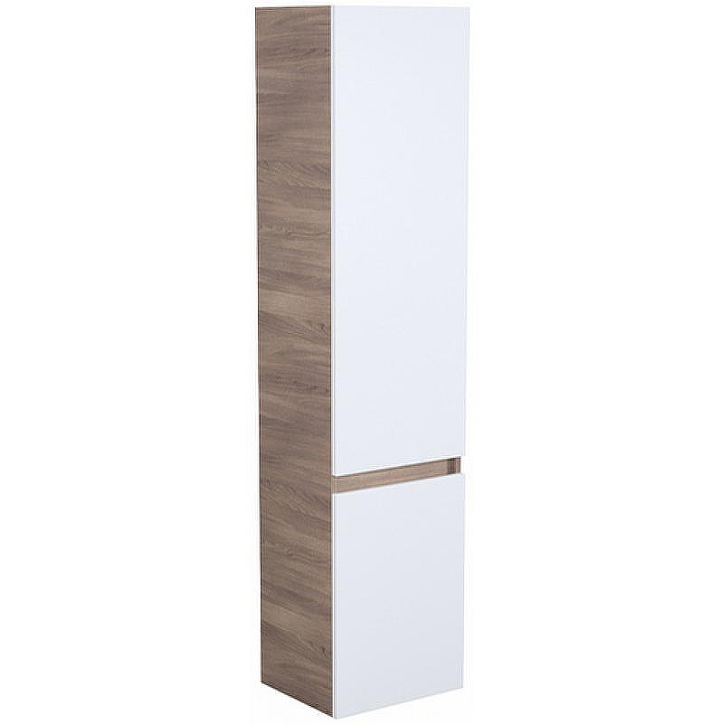 Шкаф пенал Iddis Zodiac 35 ZOD35A0i97 подвесной Белый матовый под Дерево, купить, цена, заказать, магазин, доставка, скидка, промокод, купить, цена, заказать, магазин, доставка, скидка, промокод