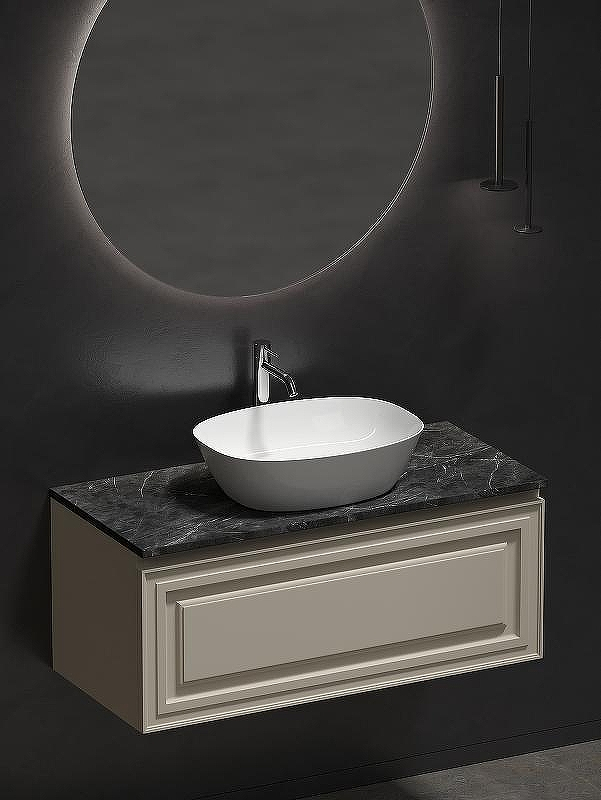 Тумба под раковину Sancos Very 100 VR100CE подвесная Beige Soft, купить, цена, заказать, магазин, доставка, скидка, промокод, купить, цена, заказать, магазин, доставка, скидка, промокод