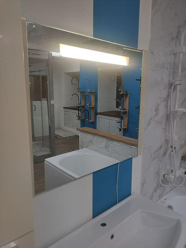 Зеркало SanVit Эдем Lux 90 с подсветкой Бледно-желтое с выключателем, купить, цена, заказать, магазин, доставка, скидка, промокод, купить, цена, заказать, магазин, доставка, скидка, промокод