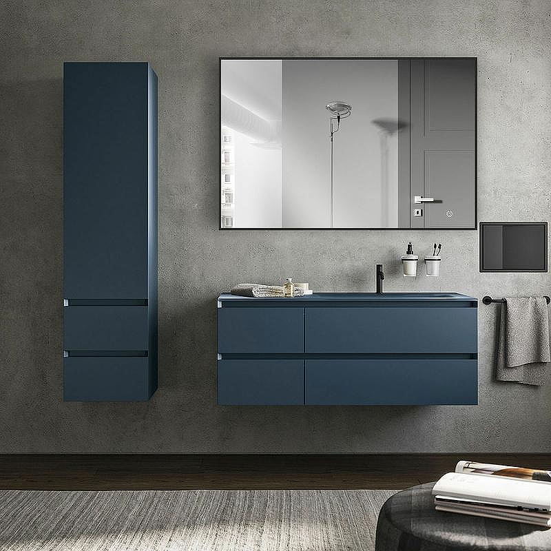 Зеркало Vincea 120 VLM-3VN120B с подсветкой Черное с сенсорным выключателем и диммером, купить, цена, заказать, магазин, доставка, скидка, промокод, купить, цена, заказать, магазин, доставка, скидка, промокод