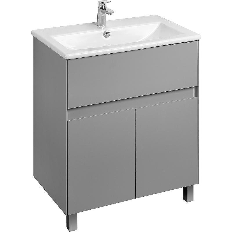 Тумба под раковину Aquaton Форест 75 1A278301FR4D0 Туманный серый, купить, цена, заказать, магазин, доставка, скидка, промокод, купить, цена, заказать, магазин, доставка, скидка, промокод