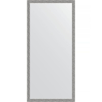 Зеркало Evoform Definite 151х71 BY 3326 в багетной раме - Волна алюминий 46, купить, цена, заказать, магазин, доставка, скидка, промокод, купить, цена, заказать, магазин, доставка, скидка, промокод
