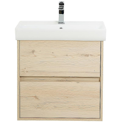 Тумба под раковину BelBagno Neon 60 NEON-600-2C-SO-PB подвесная Pino Bianco