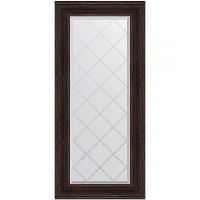 Зеркало Evoform Exclusive-G 128х59 BY 4076 с гравировкой в багетной раме - Темный прованс 99, купить, цена, заказать, магазин, доставка, скидка, промокод, купить, цена, заказать, магазин, доставка, скидка, промокод