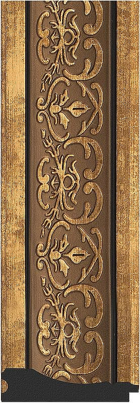 Зеркало Evoform Exclusive-G 161х79 BY 4292 с гравировкой в багетной раме - Вензель бронзовый 101, купить, цена, заказать, магазин, доставка, скидка, промокод, купить, цена, заказать, магазин, доставка, скидка, промокод