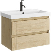 Тумба под раковину Aqwella Astrid 80 AST0108DD подвесная Дуб Давос, купить, цена, заказать, магазин, доставка, скидка, промокод, купить, цена, заказать, магазин, доставка, скидка, промокод