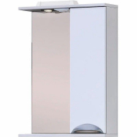 Зеркало со шкафом Vigo Callao 50 R z.CAL.50.R.El с подсветкой Белое, купить, цена, заказать, магазин, доставка, скидка, промокод, купить, цена, заказать, магазин, доставка, скидка, промокод