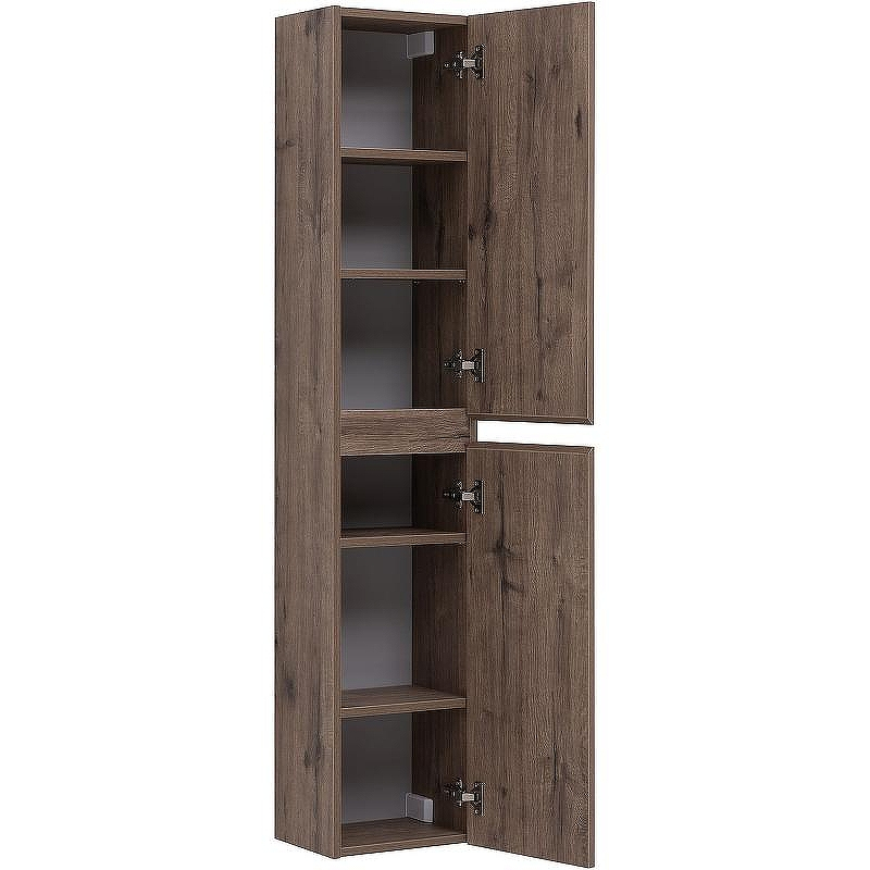 Шкаф пенал Aquanet Нота New 30 334195 подвесной Дуб веллингтон табак, купить, цена, заказать, магазин, доставка, скидка, промокод, купить, цена, заказать, магазин, доставка, скидка, промокод