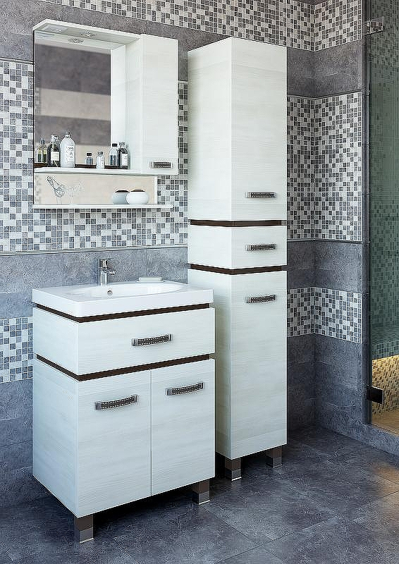 Тумба под раковину Sanflor Техас 60 Н0000001077 Северное дерево светлое, купить, цена, заказать, магазин, доставка, скидка, промокод, купить, цена, заказать, магазин, доставка, скидка, промокод