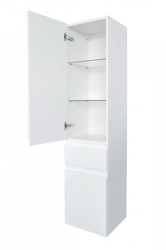 Шкаф пенал Jacob Delafon Madeleine 35 EB2069G-J51 L подвесной Белый матовый, купить, цена, заказать, магазин, доставка, скидка, промокод, купить, цена, заказать, магазин, доставка, скидка, промокод