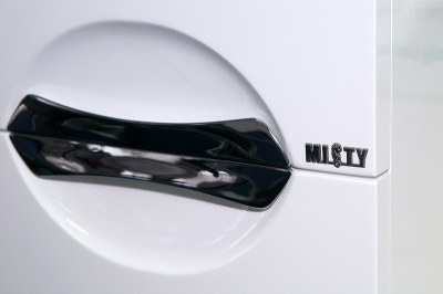 Шкаф пенал Misty Орхидея 35 L П-Жас05035-011Л Белый