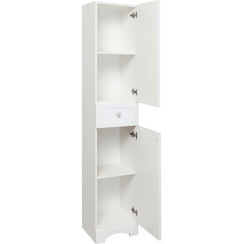 Шкаф пенал Runo Мерида 35 R 00-00000965 Белый, купить, цена, заказать, магазин, доставка, скидка, промокод, купить, цена, заказать, магазин, доставка, скидка, промокод