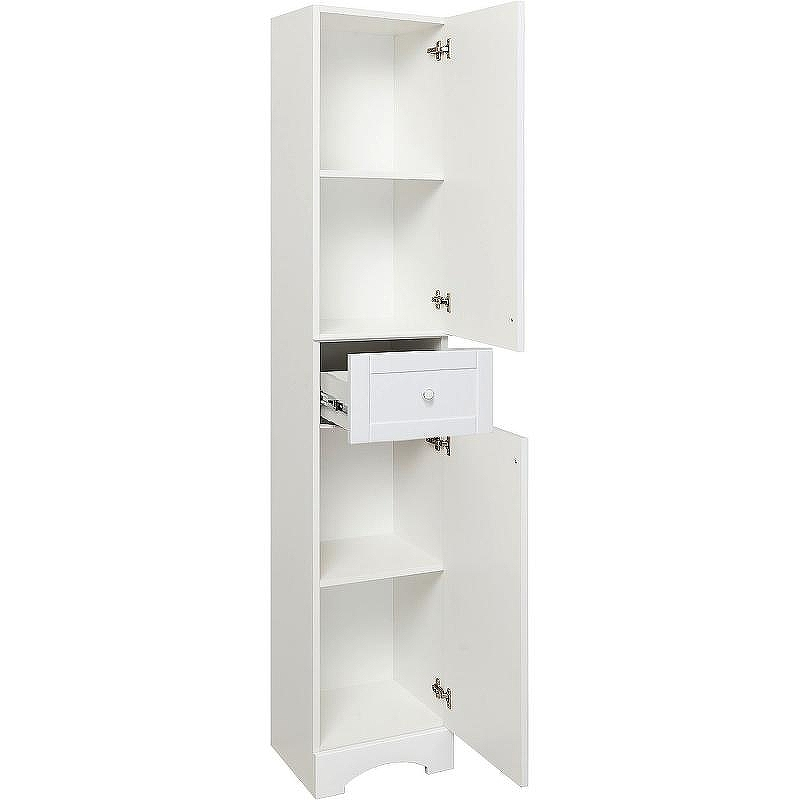 Шкаф пенал Runo Мерида 35 R 00-00000965 Белый, купить, цена, заказать, магазин, доставка, скидка, промокод, купить, цена, заказать, магазин, доставка, скидка, промокод