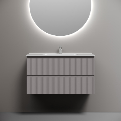 Тумба под раковину Sancos Snob R 90 SNR90SM подвесная Doha Soft