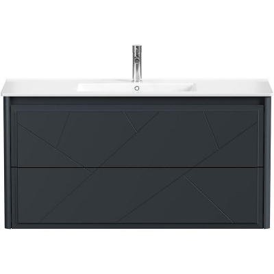 Тумба под раковину Allen Brau Paris 120 1.360003.AM подвесная Антрацит матовый