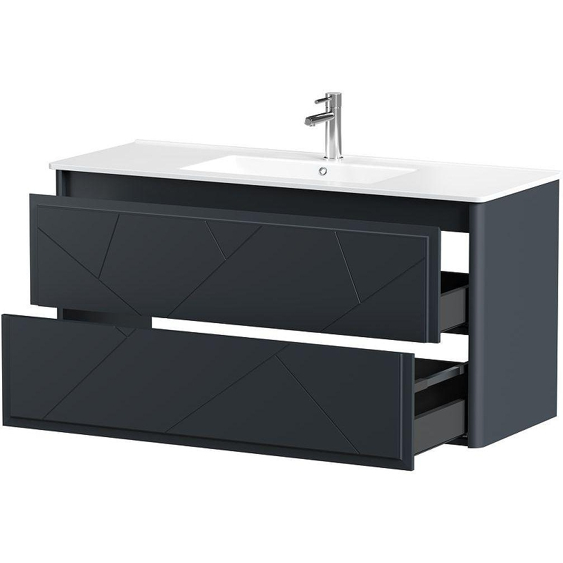 Тумба под раковину Allen Brau Paris 120 1.360003.AM подвесная Антрацит матовый, купить, цена, заказать, магазин, доставка, скидка, промокод, купить, цена, заказать, магазин, доставка, скидка, промокод