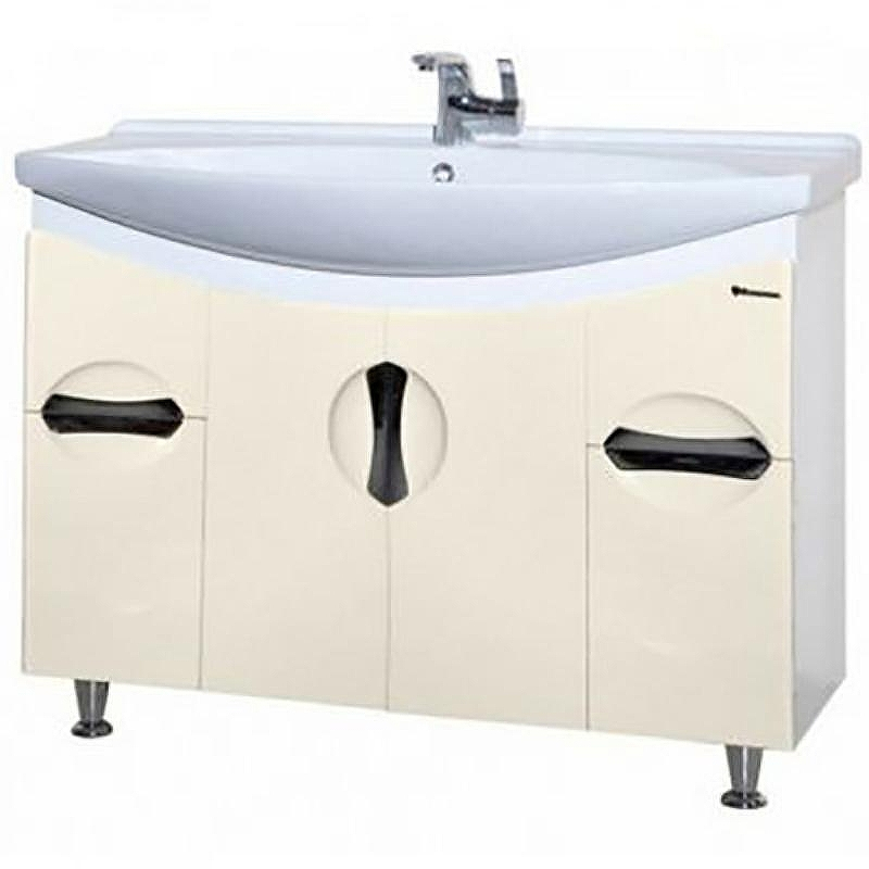 Тумба под раковину Bellezza Лагуна 105 4632118110072 Бежевая, купить, цена, заказать, магазин, доставка, скидка, промокод, купить, цена, заказать, магазин, доставка, скидка, промокод