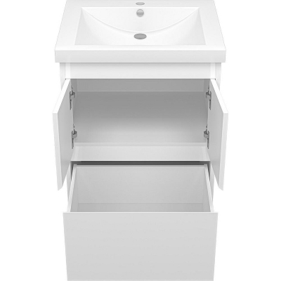 Тумба с раковиной Misty Алиса 58 УТ000011236 Белая