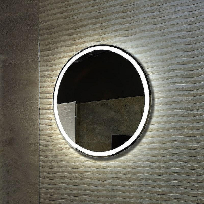 Зеркало Bellezza Ring 80 4617113040012 Белое