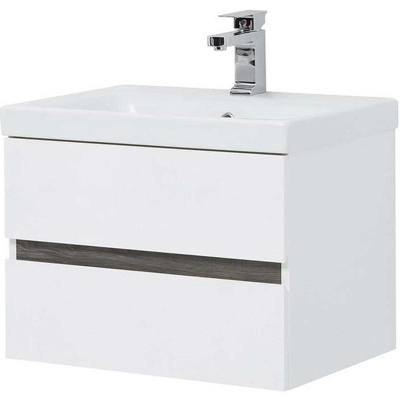 Тумба под раковину Aquanet Беркли 60 254289 подвесная Белый Дуб рошелье, купить, цена, заказать, магазин, доставка, скидка, промокод, купить, цена, заказать, магазин, доставка, скидка, промокод