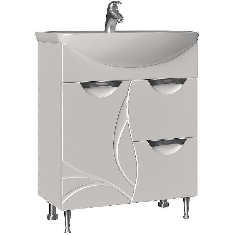 Тумба под раковину Vigo Callao 70 tn.CAL.BAL.70.1D.2Y Белая, купить, цена, заказать, магазин, доставка, скидка, промокод, купить, цена, заказать, магазин, доставка, скидка, промокод