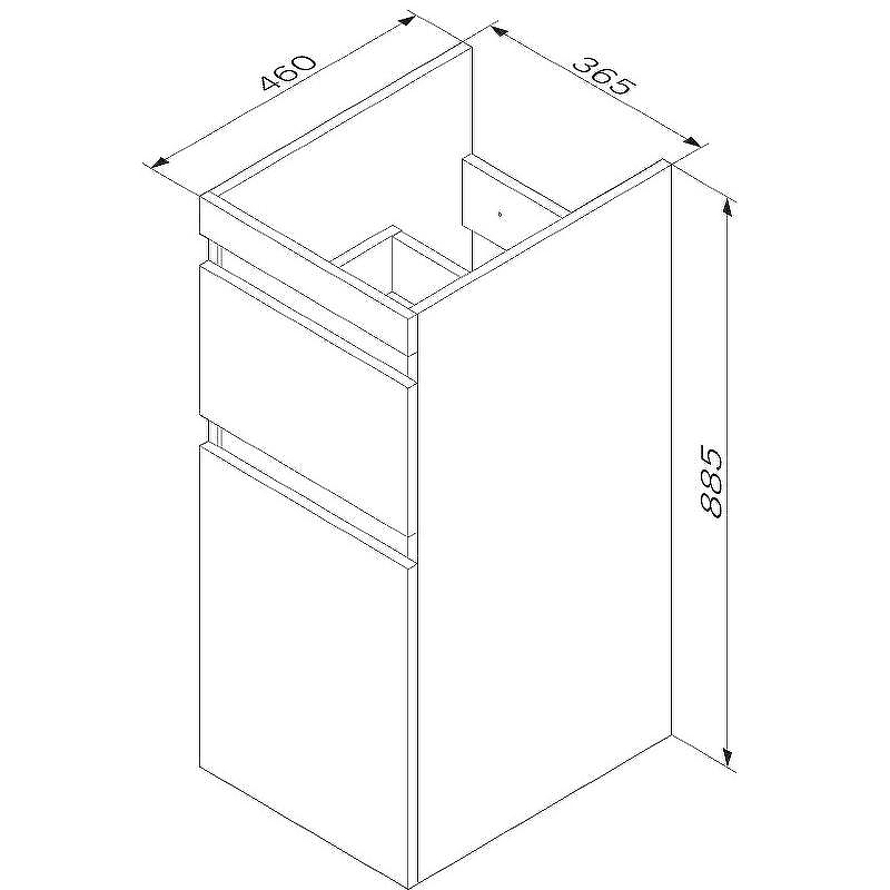 Тумба под раковину AM.PM X-Joy 40 M85AFSX0402WG Белый глянец Светлое дерево, купить, цена, заказать, магазин, доставка, скидка, промокод, купить, цена, заказать, магазин, доставка, скидка, промокод