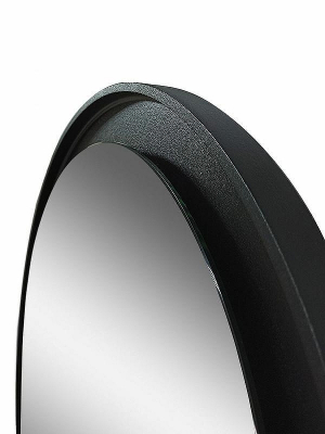 Зеркало Art&Max Napoli AM-Nap-800-DS-F с подсветкой с бесконтактным выключателем Черное матовое