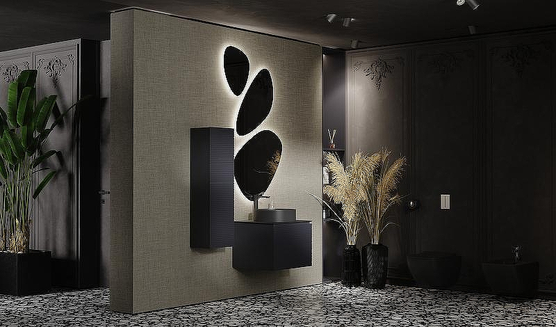 Тумба под раковину Jorno Stone 60 Stn.01.60/P/A/JR подвесная Антрацит, купить, цена, заказать, магазин, доставка, скидка, промокод, купить, цена, заказать, магазин, доставка, скидка, промокод