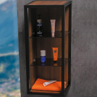 Подвесной шкаф Boheme Armadi Art Loft 30 895-D Dark wood, купить, цена, заказать, магазин, доставка, скидка, промокод, купить, цена, заказать, магазин, доставка, скидка, промокод