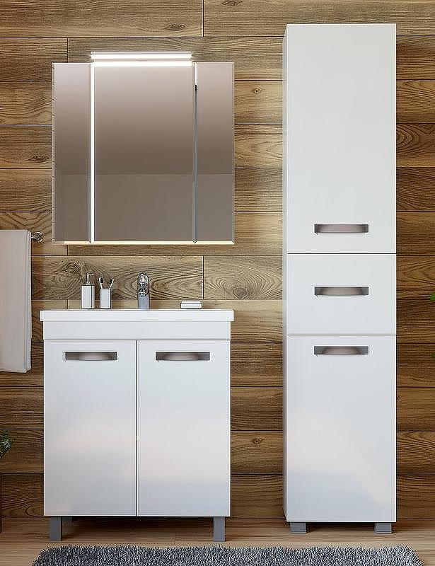 Тумба под раковину Vigo Plaza 70 tn.PLA.FOS.70.2D Белая, купить, цена, заказать, магазин, доставка, скидка, промокод, купить, цена, заказать, магазин, доставка, скидка, промокод