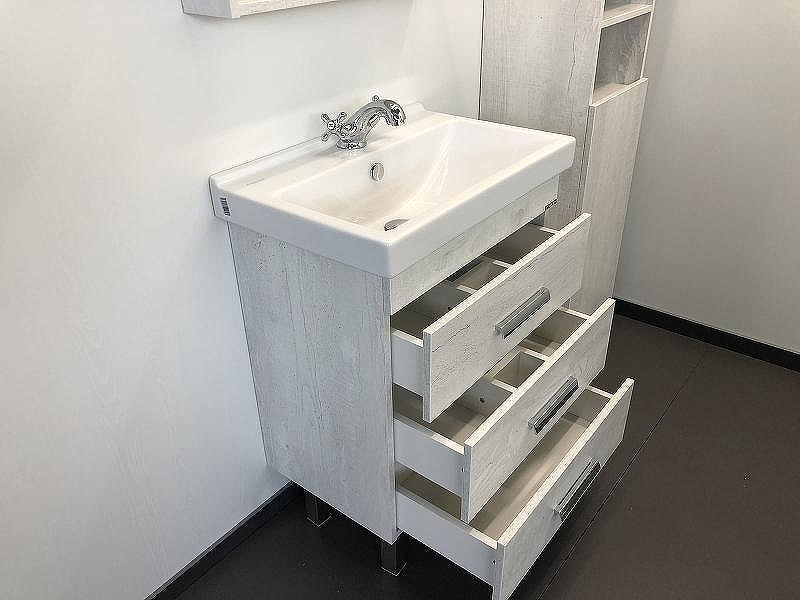 Тумба с раковиной Comforty Никосия 60Н 00004142203 Дуб белый, купить, цена, заказать, магазин, доставка, скидка, промокод, купить, цена, заказать, магазин, доставка, скидка, промокод