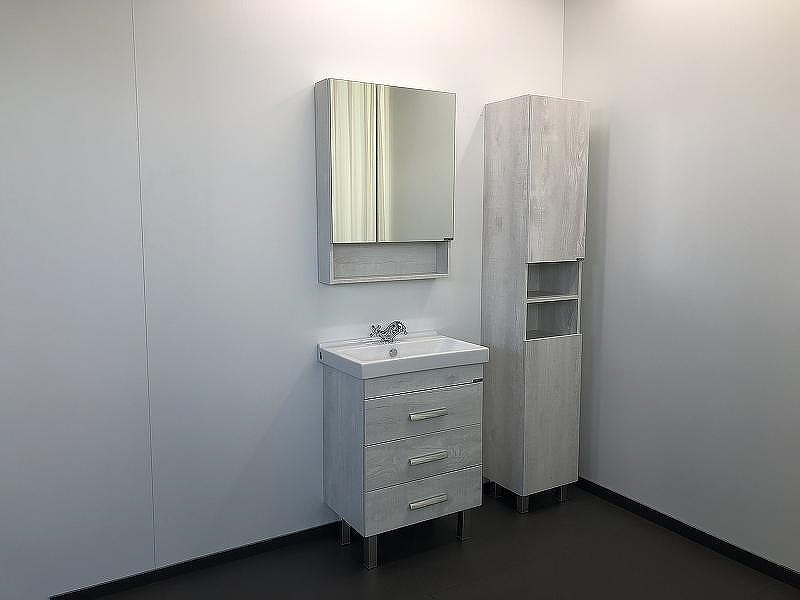 Тумба с раковиной Comforty Никосия 60Н 00004142203 Дуб белый, купить, цена, заказать, магазин, доставка, скидка, промокод, купить, цена, заказать, магазин, доставка, скидка, промокод