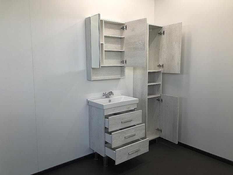 Тумба с раковиной Comforty Никосия 60Н 00004142203 Дуб белый, купить, цена, заказать, магазин, доставка, скидка, промокод, купить, цена, заказать, магазин, доставка, скидка, промокод