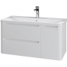 Тумба под раковину Grossman Адель 100 1010001 подвесная Белая, купить, цена, заказать, магазин, доставка, скидка, промокод, купить, цена, заказать, магазин, доставка, скидка, промокод