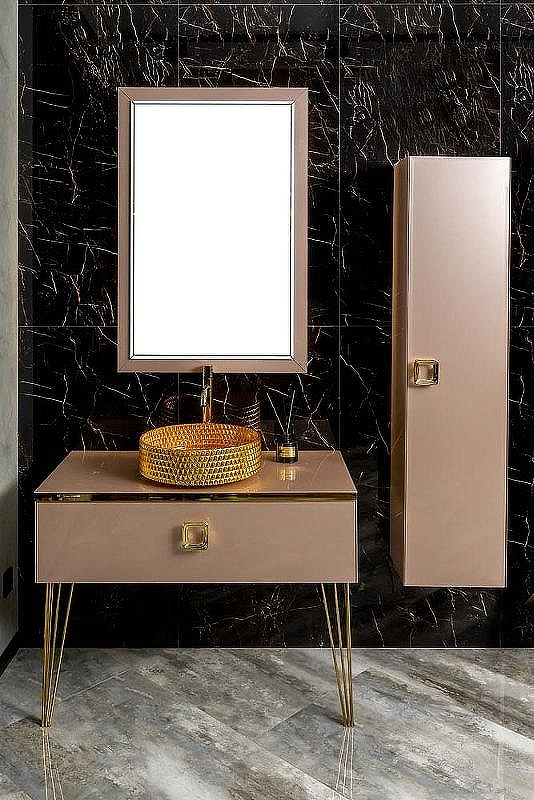 Зеркало Boheme Armadi Art Dolce 70 567-Rose с подсветкой Пыльная Роза, купить, цена, заказать, магазин, доставка, скидка, промокод, купить, цена, заказать, магазин, доставка, скидка, промокод