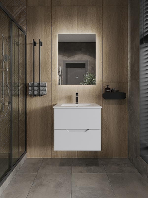 Зеркало Orange Quadrо 60 OQ-60ZE с подсветкой с сенсорным выключателем