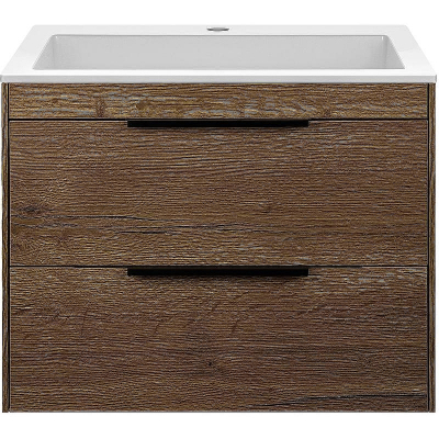 Тумба под раковину Vincea Chiara 2D 60 VMC-2C2600TO подвесная T.Oak