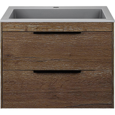 Тумба под раковину Vincea Chiara 2D 60 VMC-2C2600TO подвесная T.Oak