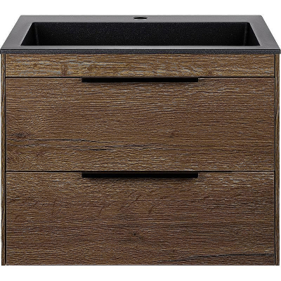 Тумба под раковину Vincea Chiara 2D 60 VMC-2C2600TO подвесная T.Oak