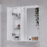 Зеркало со шкафом Volna Joli 50 L zsJOLI50.L-01 с подсветкой Белое, купить, цена, заказать, магазин, доставка, скидка, промокод, купить, цена, заказать, магазин, доставка, скидка, промокод
