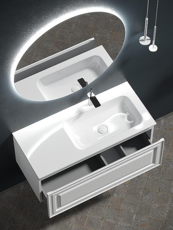 Тумба под раковину Sancos Very 100 R VR100RW подвесная Bianco, купить, цена, заказать, магазин, доставка, скидка, промокод, купить, цена, заказать, магазин, доставка, скидка, промокод