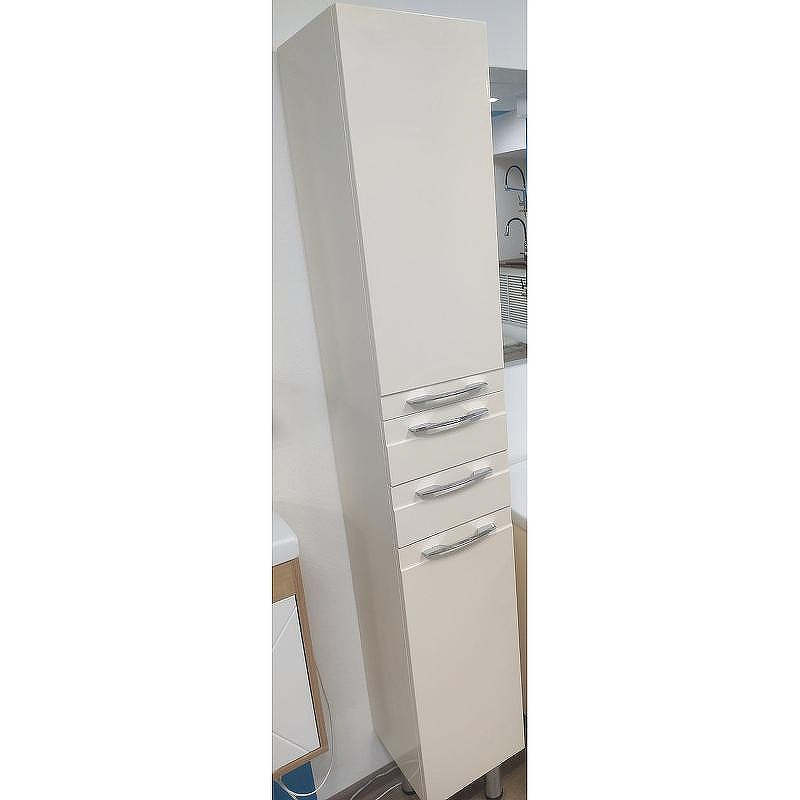 Шкаф пенал SanVit Эдем Lux L 30 Бледно-желтый, купить, цена, заказать, магазин, доставка, скидка, промокод, купить, цена, заказать, магазин, доставка, скидка, промокод