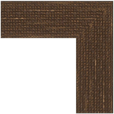 Зеркало Evoform Definite 96х76 BY 3273 в багетной раме - Мозаика античная медь 70