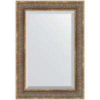 Зеркало Evoform Exclusive 99х69 BY 3448 с фацетом в багетной раме - Вензель бронзовый 101, купить, цена, заказать, магазин, доставка, скидка, промокод, купить, цена, заказать, магазин, доставка, скидка, промокод