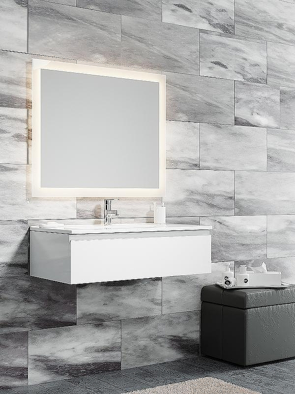 Тумба с раковиной SanVit Авеню-1 120 kavenu1120w подвесная Белая глянцевая, купить, цена, заказать, магазин, доставка, скидка, промокод, купить, цена, заказать, магазин, доставка, скидка, промокод